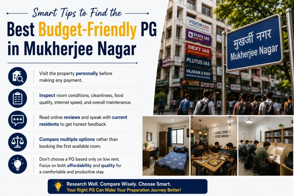Budget-Friendly PG in Mukherjee Nagar