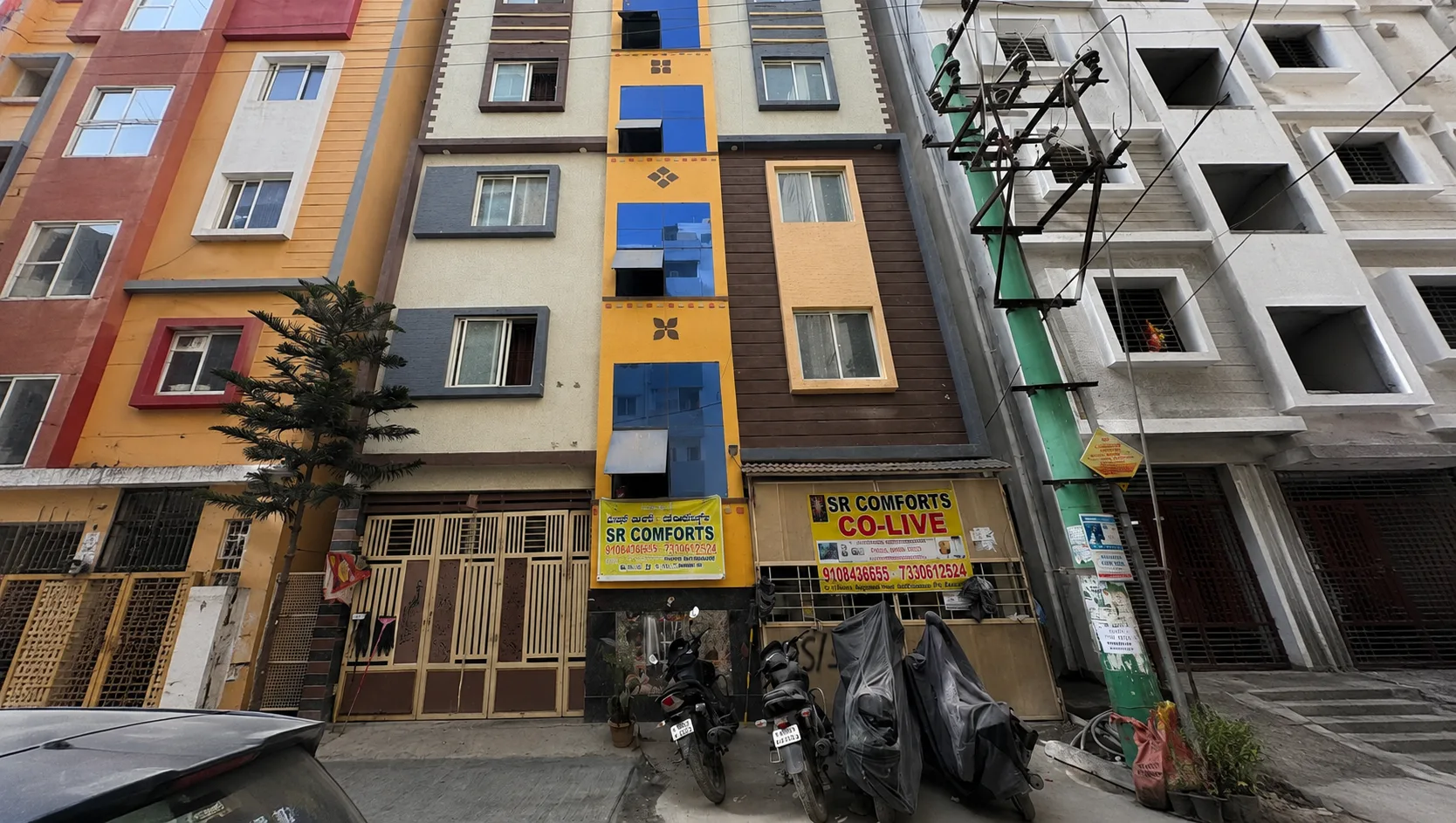 S R Comforts Colive PG in Electronic City Phase 1 Bangalore | Affordable PG